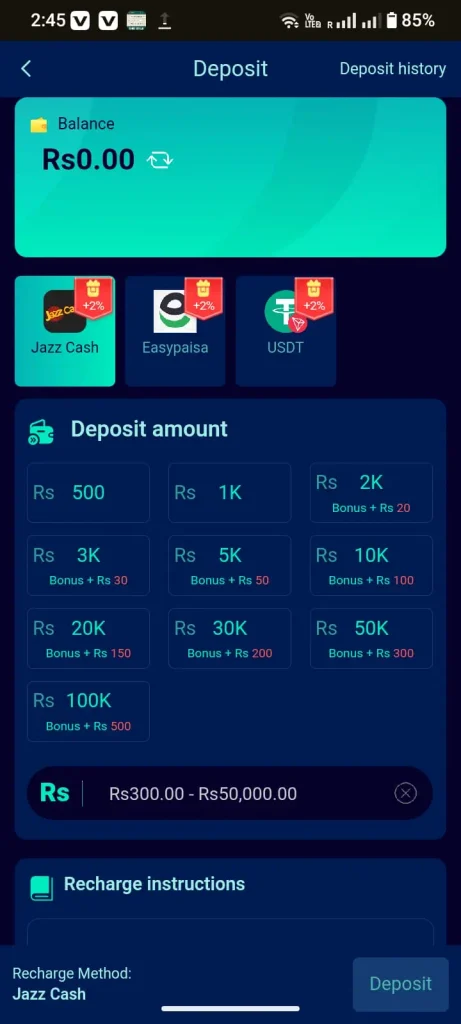 92pAK GAME deposit